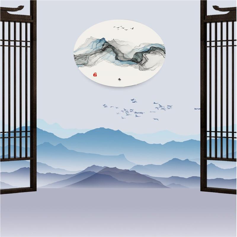 影楼摄影背景布古风立体高清