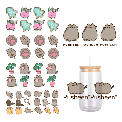 手帐贴纸水杯贴纸可通卡通