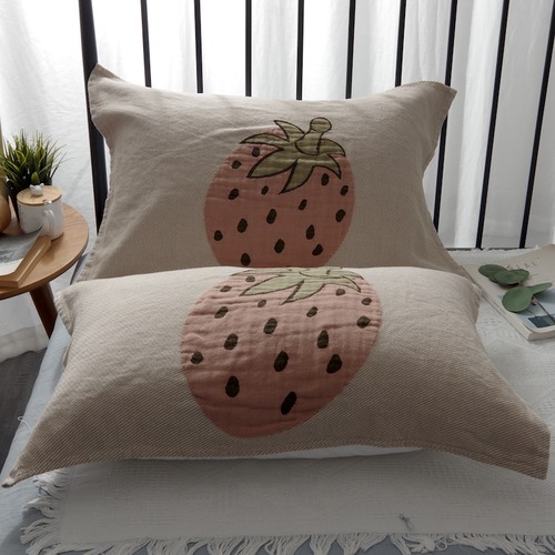 枕巾新款斜纹编织隔脏吸汗防口水