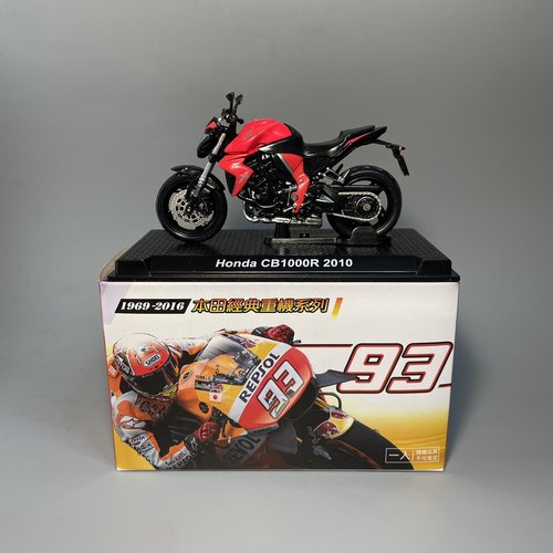 本田摩托车本田CB1000R2010年款模型摆件1/24带亚克力罩Honda重机
