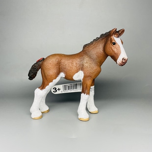 正版出口德国思赛马小马驹公仔摆件