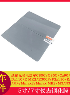 适用九号MZMIX仪表钢化膜屏幕膜仪表膜F2Z110ZE300PMMAX2显示屏膜