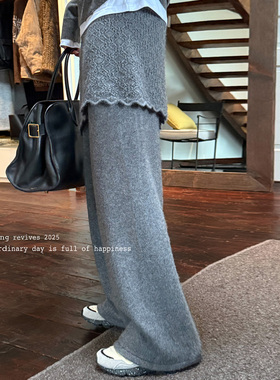 洋气新店REDMEMORY重塑黄金比例 裙式轮廓 高奢钩花针织裙裤