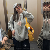 BF宽松卫衣外套 松弛潮萌妹 洋气新店REDMEMORY太舒服了 重磅