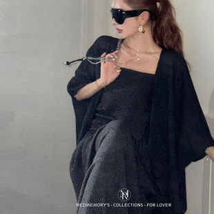 洋气新店REDMEMORY挚爱 矜贵简约富婆毛织三件套 温柔乡