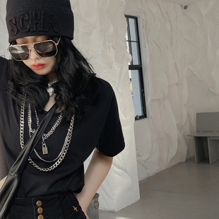 刚需 叠穿硬货 项链TEE 四季 洋气新店REDMEMORY