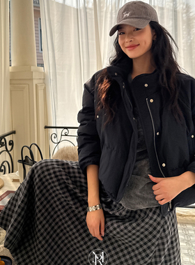 洋气新店REDMEMORY定番单品 buff叠满 超模气场 肯豆短款羽绒服