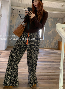 洋气新店REDMEMORY谁穿谁爱！满级松弛感 复古碎花遛弯神裤