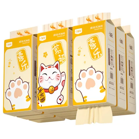 专享X整箱卫生纸臻木6大提实惠装餐巾纸家用抽纸厕纸新人悬挂