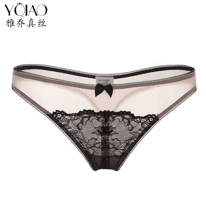 新品上市女士桑蚕丝丁字裤性感T裤低腰气质蝴蝶结裤头真丝内裤女,女士内衣/男士内衣/家居服,女丁字裤,淘宝优惠券,粉丝福利购,淘宝优惠卷