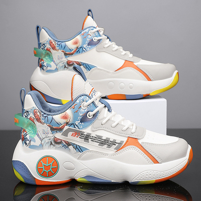 男鞋大童夏季青少年初中学生科比实战篮球跑步12到15岁13运动球鞋