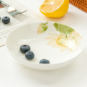 创意骨瓷5英寸调味碟酱醋咸菜5寸小吃小碟子醋碟蘸料味碟酒店西餐