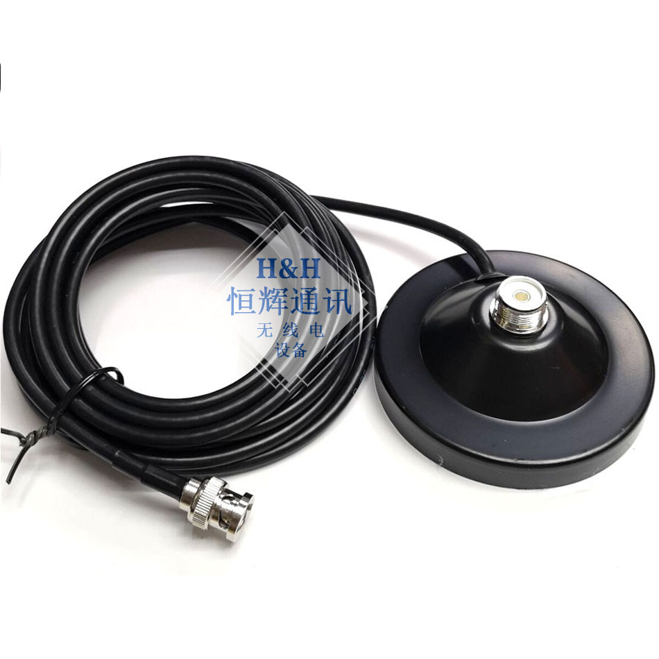 对讲电台车载吸盘适用MTM800 GM3688 GM338 MCX760,BNC中吸盘9CM