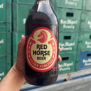 菲律宾原瓶进口夺命大红马啤酒烈性1000ML瓶原浆精酿啤酒生力甄选