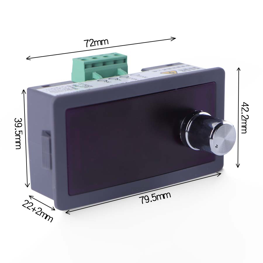 0-3A可调恒流源大电流调光亮度阀门开度直流电机Q01H10B