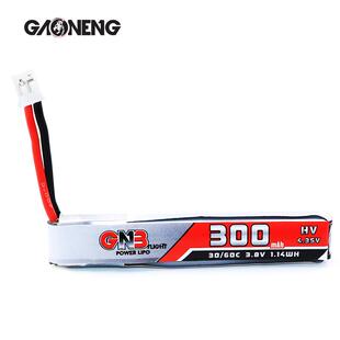 高能GNB 300MAH 3.8V HV 30C空心杯穿越机无人机电池 tinywhoop