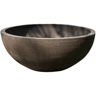 宜兴紫砂大花盆超大口径浅型敞口盆钵荷花睡莲古法养金鱼缸矮圆盆