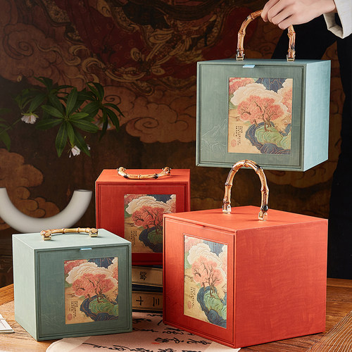 繁华里散茶桶普洱茶福鼎白茶白毫银针通用绿茶古树红茶礼品盒茶饼