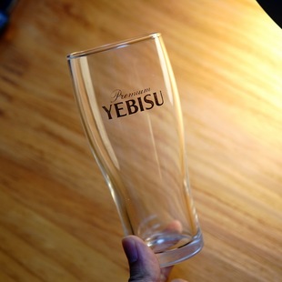 日本进口SAPPORO三宝乐札幌YEBISU惠比寿啤酒杯闻香杯简约玻璃杯
