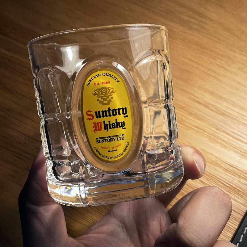 日本进口得利水晶玻璃杯