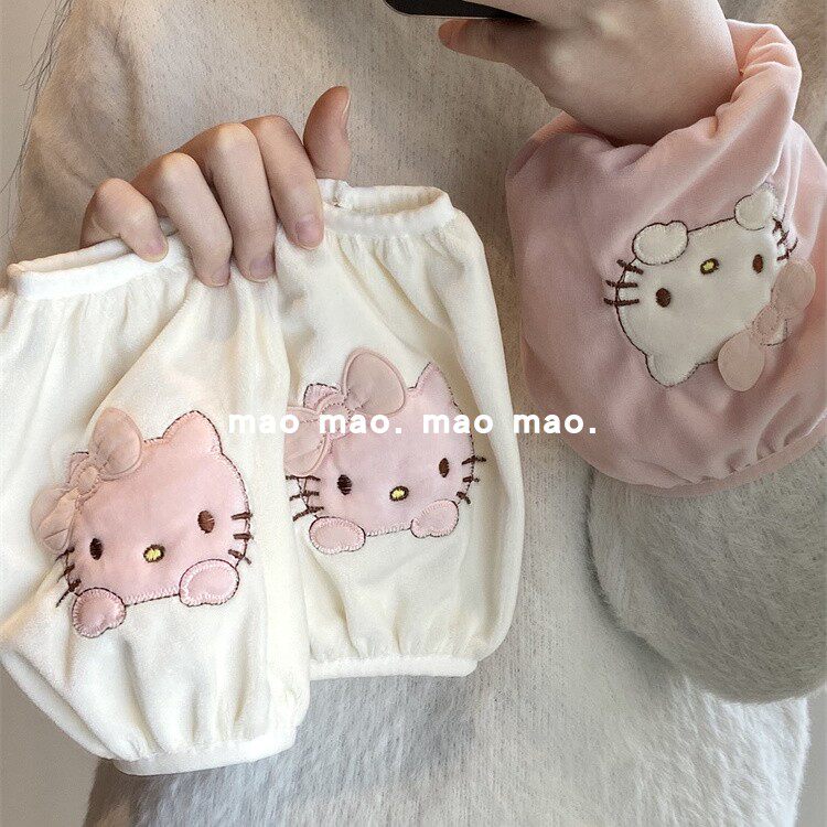 凯蒂猫袖套可爱学生短款防污套袖成人上班工作羽绒服护袖儿童袖套,家庭/个人清洁工具,袖套,淘宝优惠券,粉丝福利购,淘宝优惠卷
