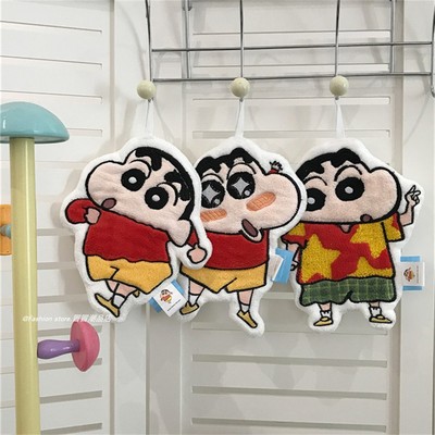 可爱蜡笔小新擦手巾浴室吸水毛巾