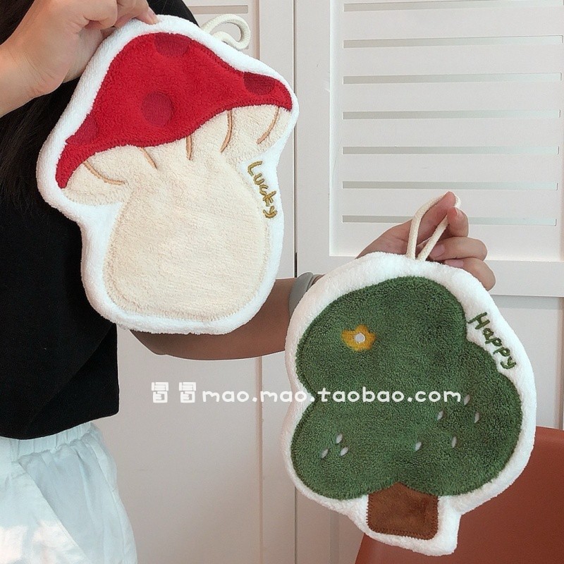 擦手巾挂式加厚超强吸水速干毛巾