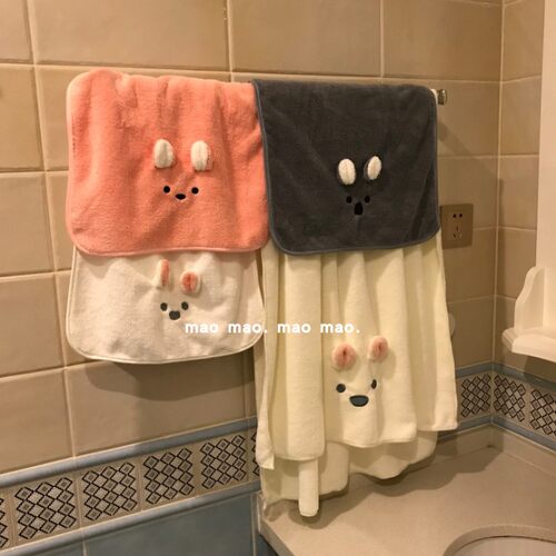 冒冒/可爱卡通小熊毛巾家用学生