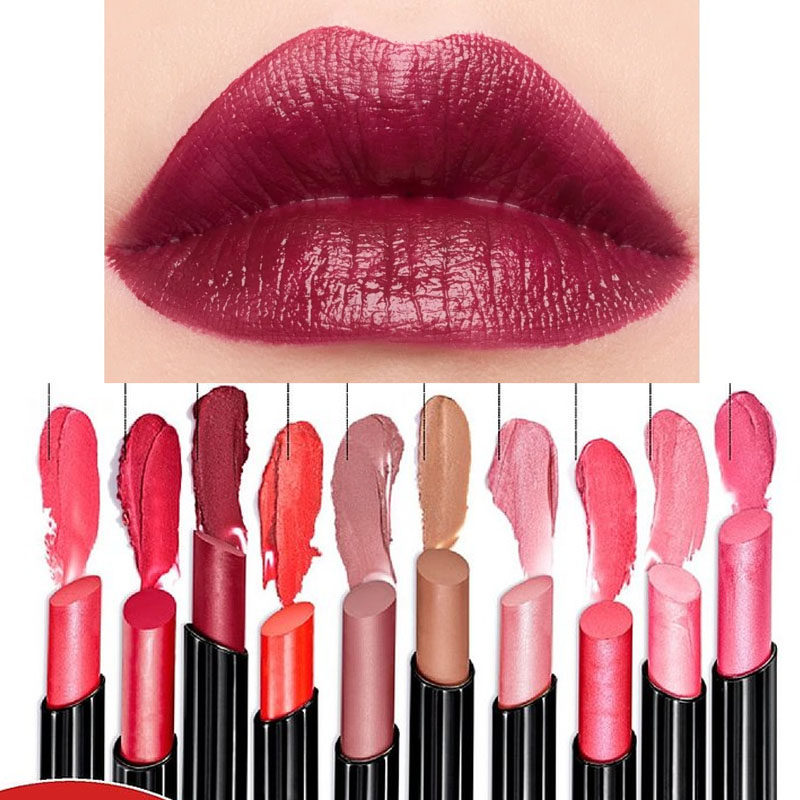 雅芳口红 显色饱满滋润保湿亮面 复古红牛血红玫红 豆沙色twig