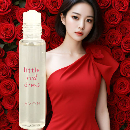礼盒拆卖 雅芳小红裙走珠香水9ml女士香水淡雅花香甜美性感迷人