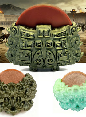 3d打印玩具古天乐版寻秦记穿越器时光机信号接收器玉牌工艺品装饰