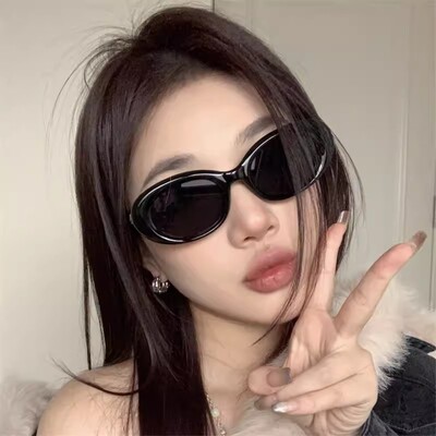 街拍Y2K墨镜防紫外线欧美复古