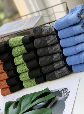 外贸原单 一组6双 20+美刀 加厚毛圈底男女士运动减震短船袜PC425