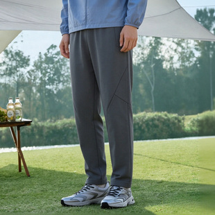 立体剪裁 内里薄绒 春季男女士松紧腰户外休闲运动软壳长裤H1292