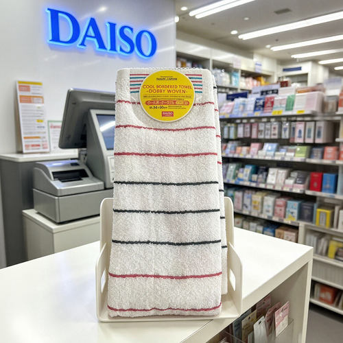 拍一发三 外贸原单 纯棉条纹毛巾34*80cm  Q3114