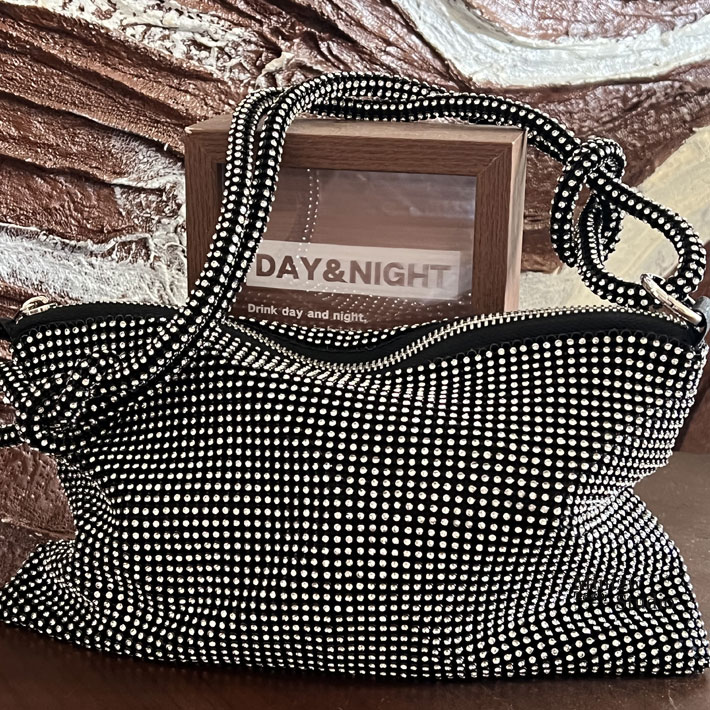 水钻包奢华钻包可斜挎