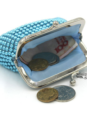 创意迷你可爱小巧泡珠零钱硬币包小钱包送礼小礼物礼品小包零钱包