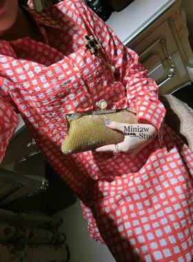 珍珠嵌钻晚宴手包礼服钻包玻璃水钻宴会包斜挎结婚钻包晚宴水钻包