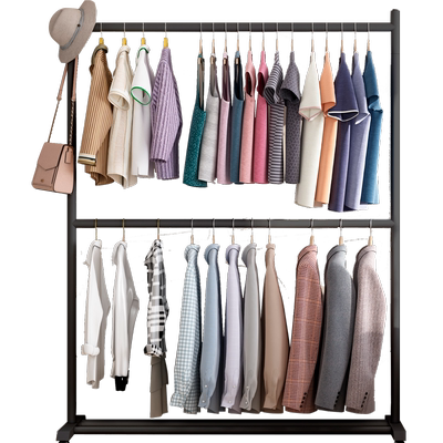 多层卧室挂衣架承重好挂的多