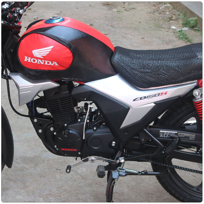 所获适用于五羊本田雄帅cbf150s wh150-7摩托车油箱包罩骑士套皮