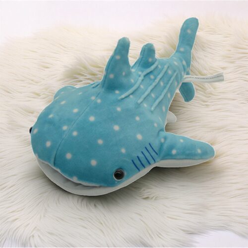 正品尾货日本大阪海游馆鲸鲨魔鬼鱼可爱仿真动物公仔玩偶礼物礼品