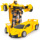 Игрушечная машинка-трансформер robot boy toy car, деформируемая одной кнопкой, ударная трансформация модели игрушечного автомобиля в детскую инерционную машину mini 1