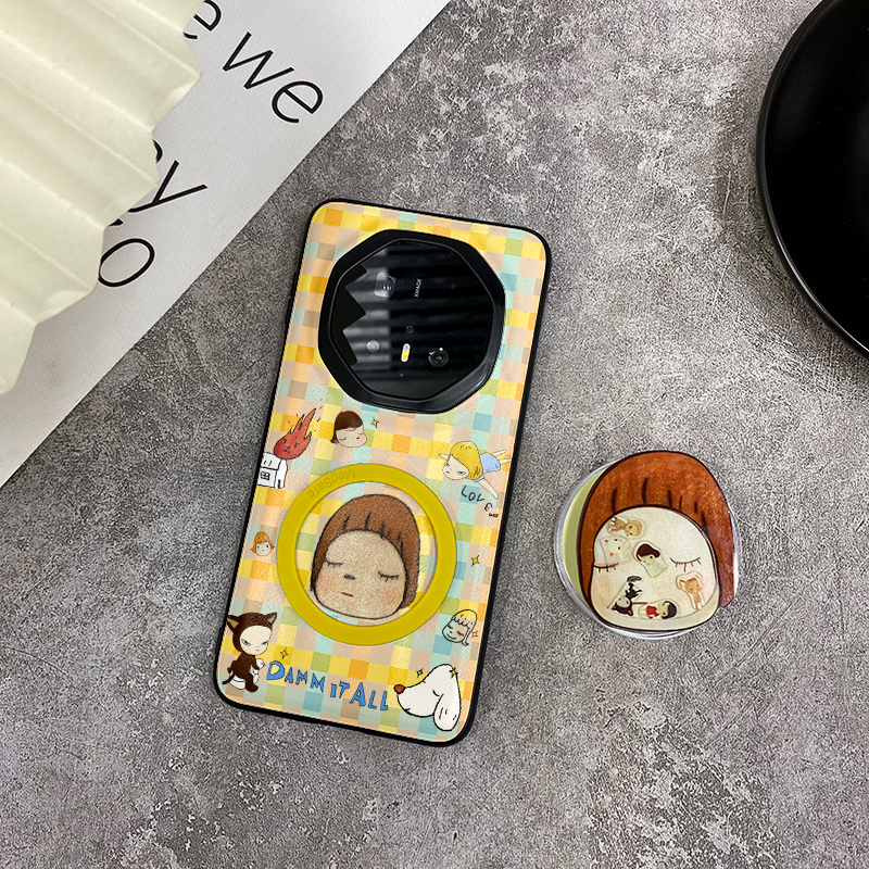 适用于华为mate70RS非凡大师手机壳mate60RS保时捷MATE50保护套创意可爱磁吸支架mate40pro女款