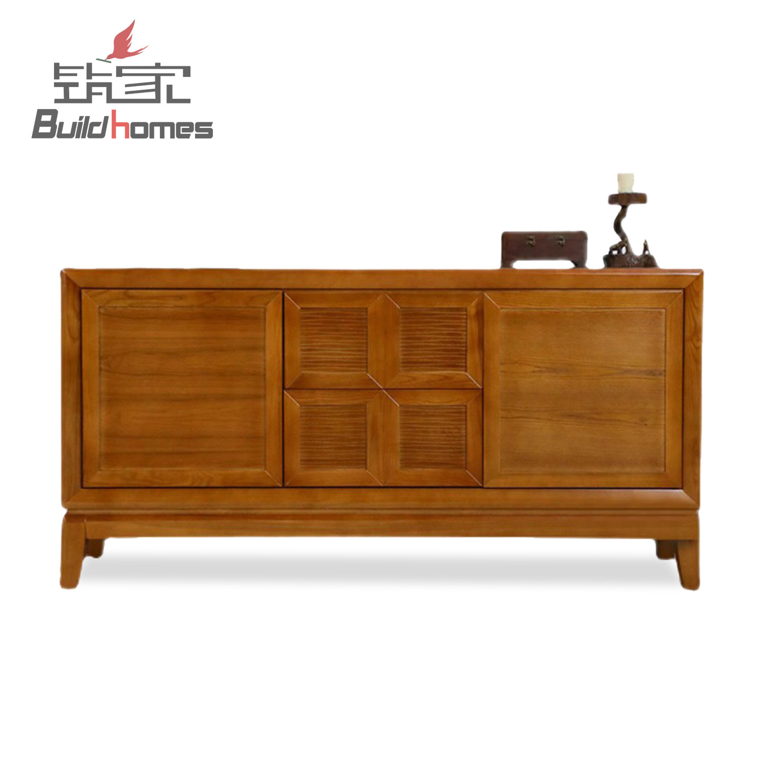 客厅储物柜家用厨房复古实木餐沙发边柜现代简约收纳边柜别致柜子