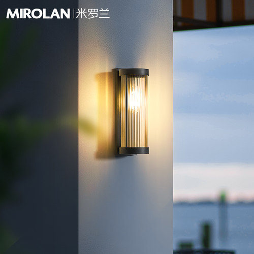 户外壁灯不锈钢+玻璃制造防水