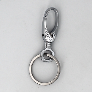 正品金达日美创意钥匙圈男士腰挂汽车钥匙扣简约锁匙扣挂件钥匙链