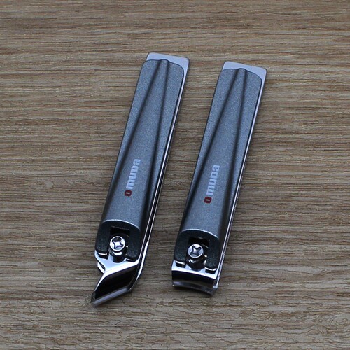 欧美达指甲刀中号平口斜口穿轴