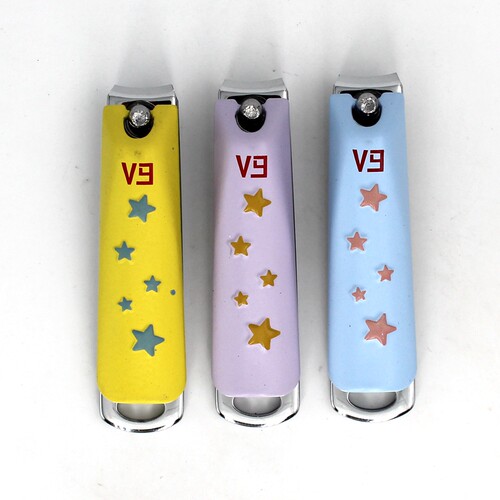 V9可爱指甲刀星星图案小号指甲剪