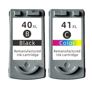 瑞博适用佳能PG40墨盒CL41彩色ip1180打印机iP1600 IP1200黑色MP150一体机MP160连供 MP450 mp460 mp476