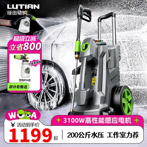 绿田大力神H8洗车机高压感应电机